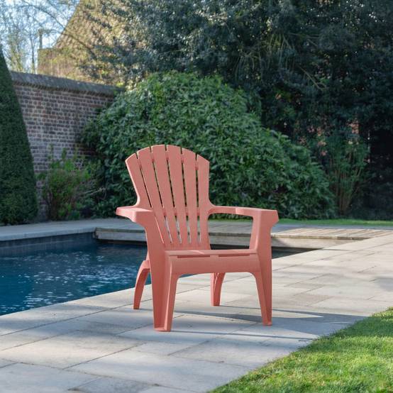 Fauteuil de jardin adirondack Terracotta - Image 2