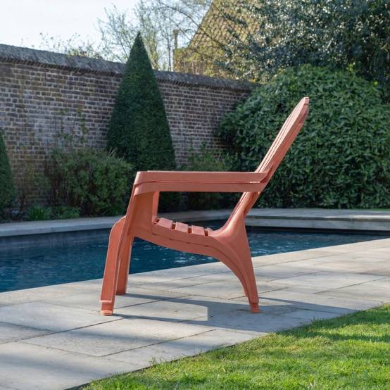 Fauteuil de jardin adirondack Terracotta - Image 5