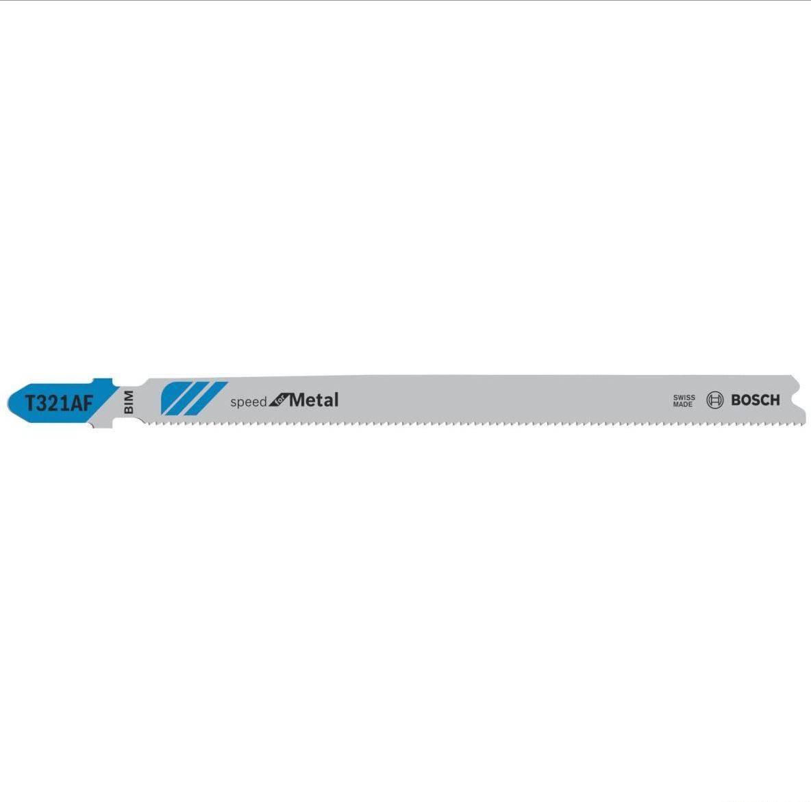 Bosch - Lame de scie sauteuse 132mm BIM - T 321 AF Speed for Metal BOSCH - 2608636705 - Image 1