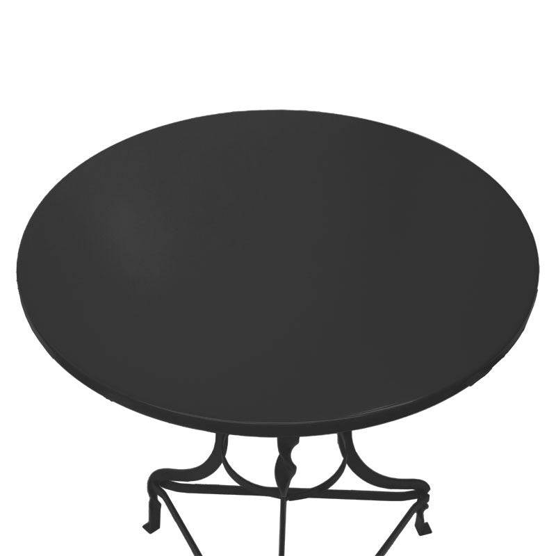 table noah noir métallisé d58x72cm - Imagen 2