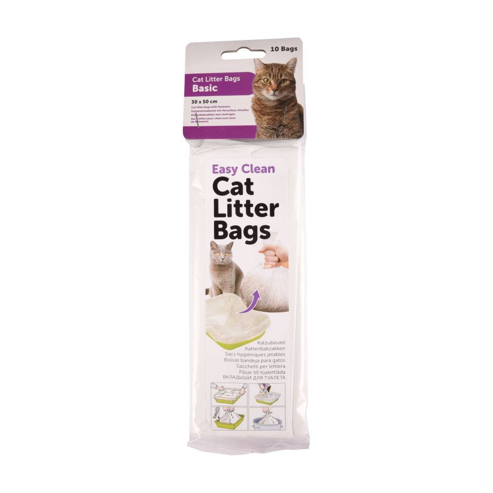 Lot de 10 sacs Hygiène pour bac à Litière pour Chat - Imagen 1