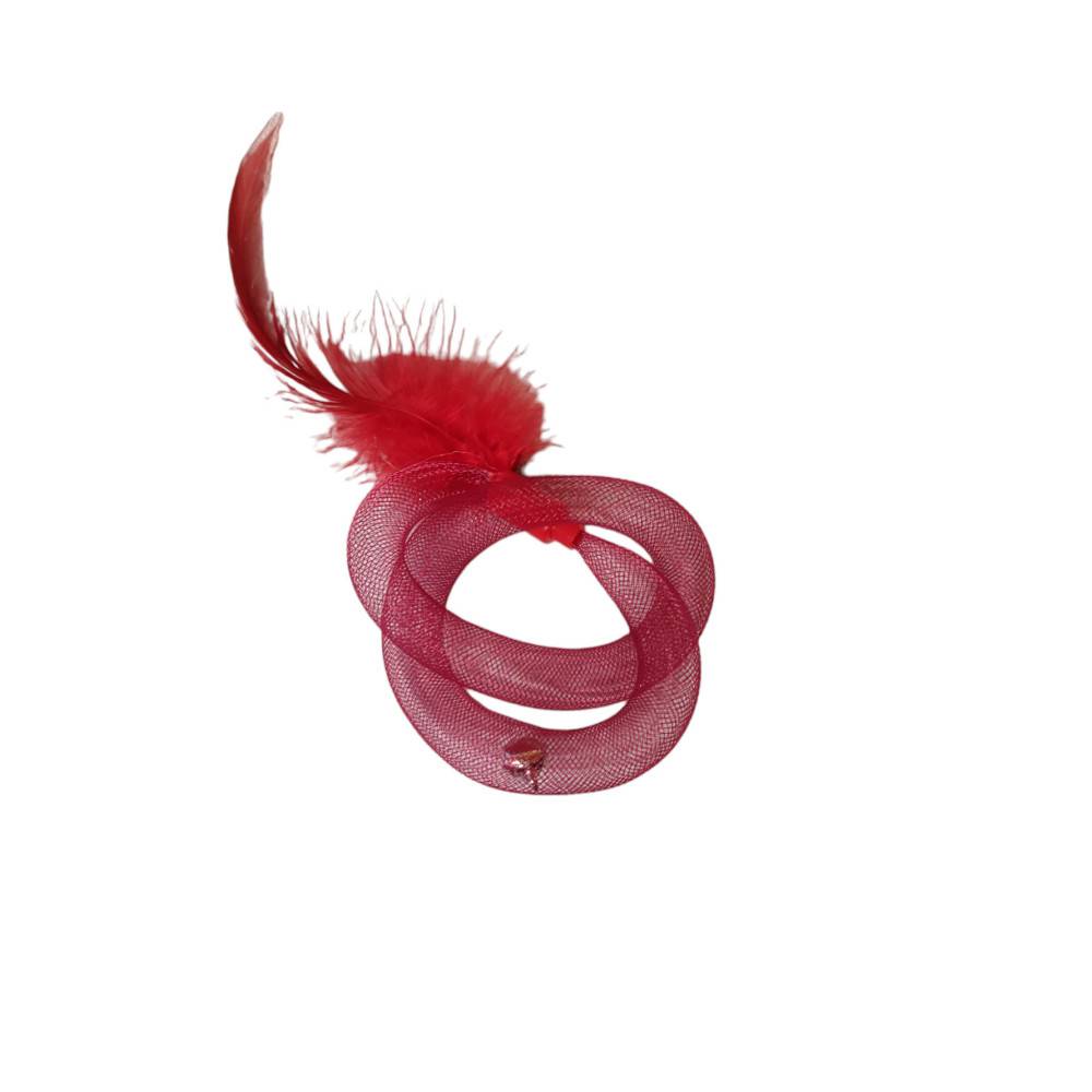 Trixie - jouet chat tube avec plumes - Imagen 1