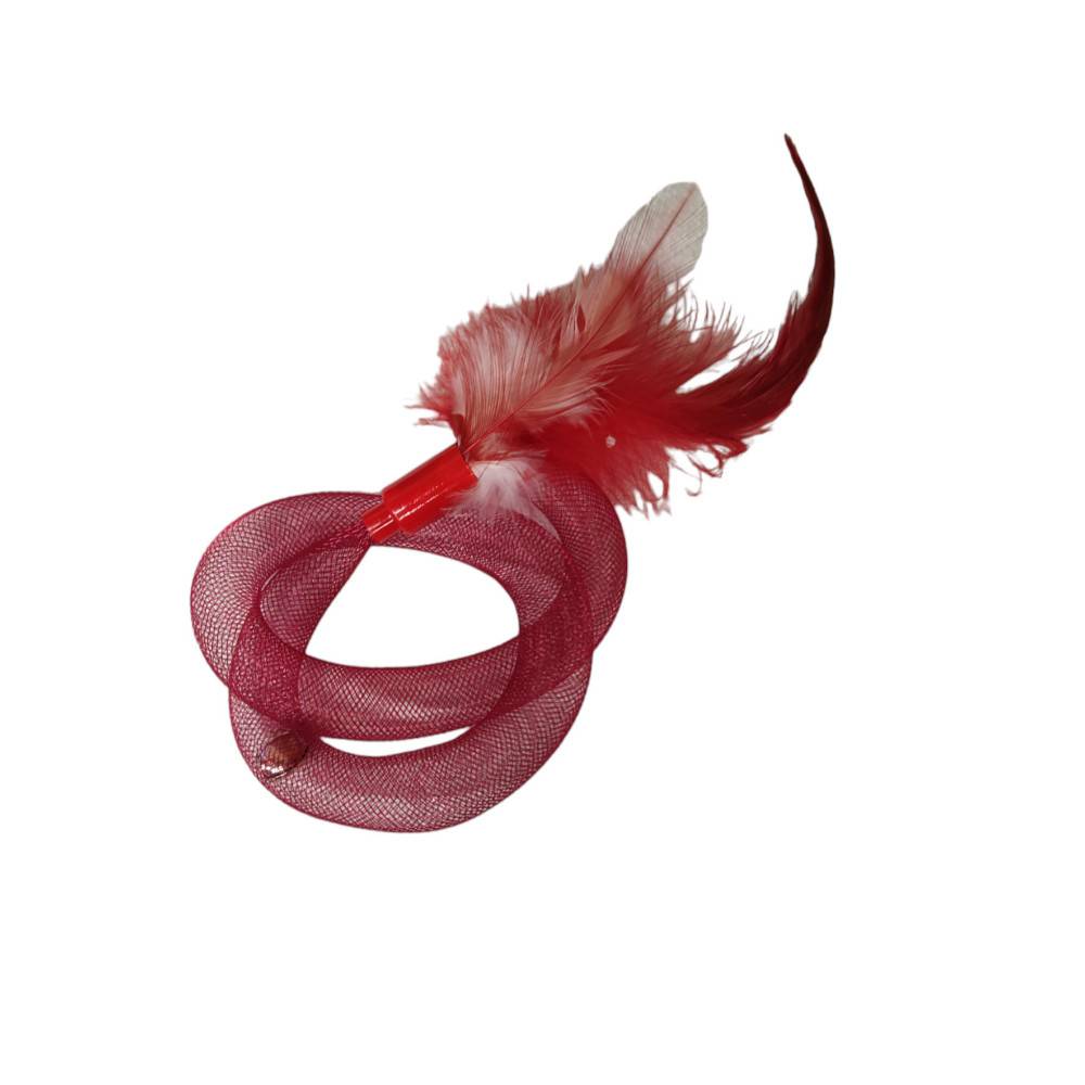 Trixie - jouet chat tube avec plumes - Imagen 2