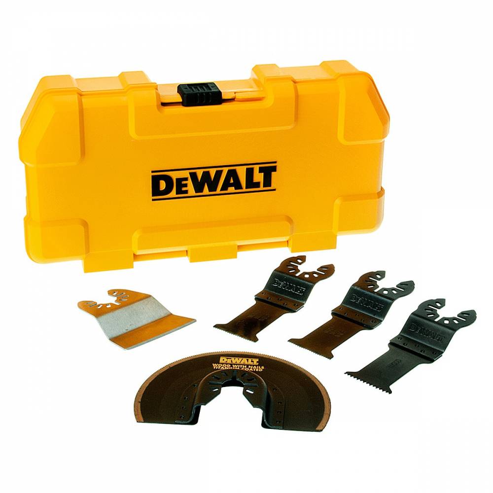 Dewalt - Coffret de 5 lames pour Multicutter DEWALT - multimatériaux - DT20715 - Imagen 2