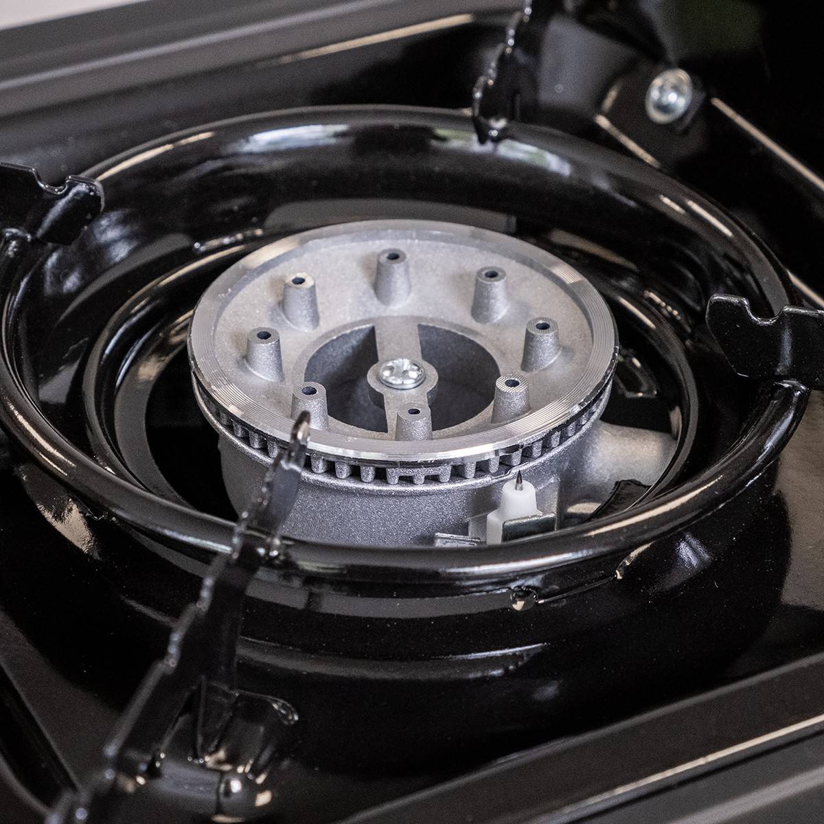 Réchaud gaz Portable 2200W + 12 Cartouches gaz butane Camping Road trips Piezo Mallette Etna INTEC - Imagen 8