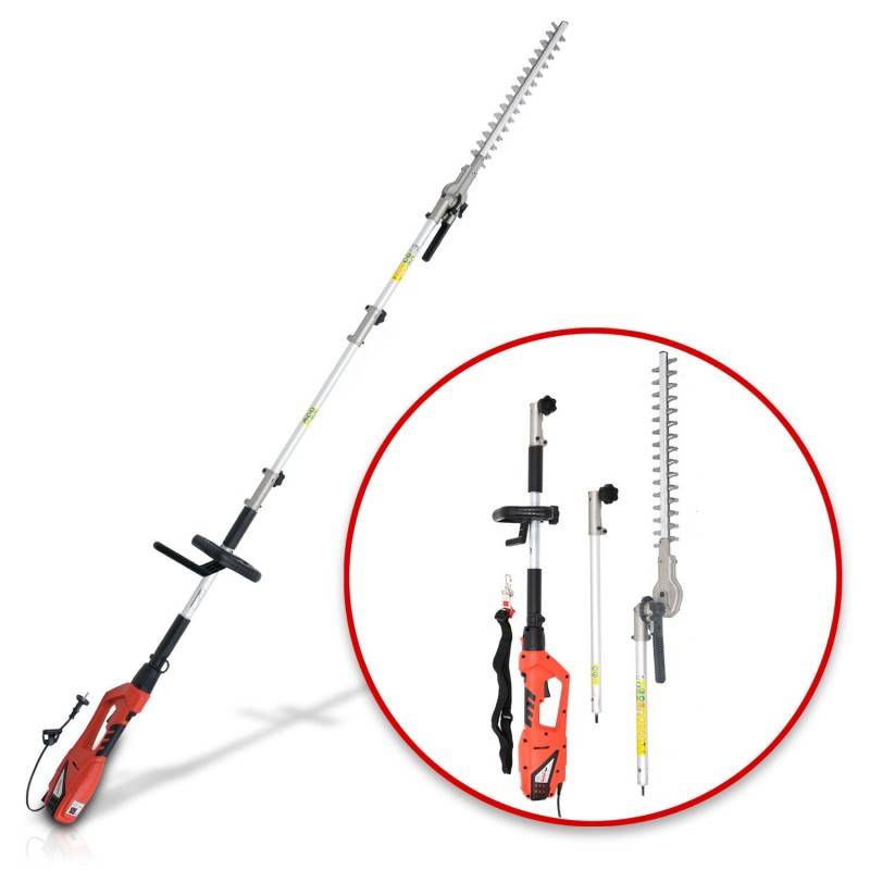 BB Loisir - Hecht 695 Taille haies telescopique electrique 900W pour arbustes et buissons
