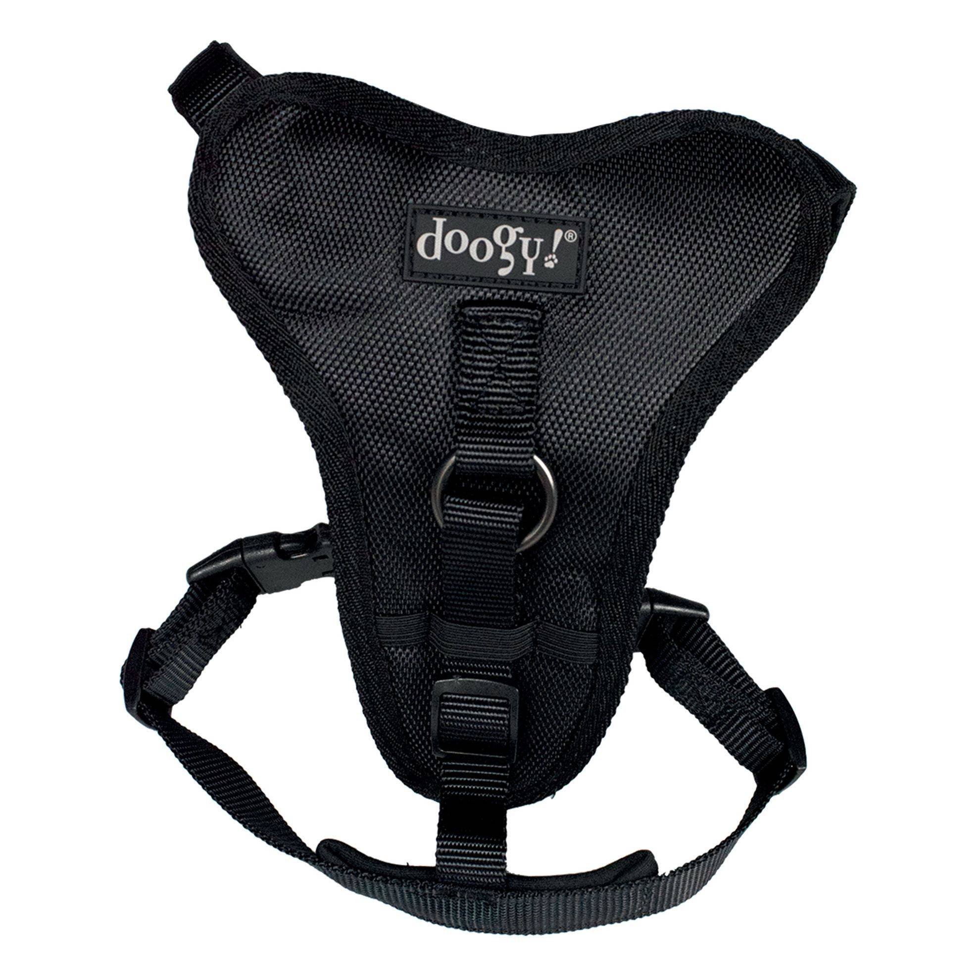 Harnais nylon chien Classica Noir Doogy Taille : S DOOGY CLASSIC