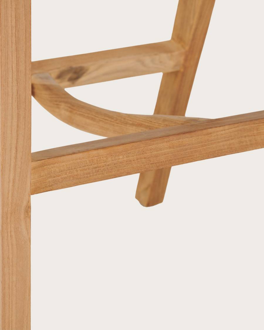 Carisma - Tabouret de bar en teck massif - UNIQKA - Imagen 10