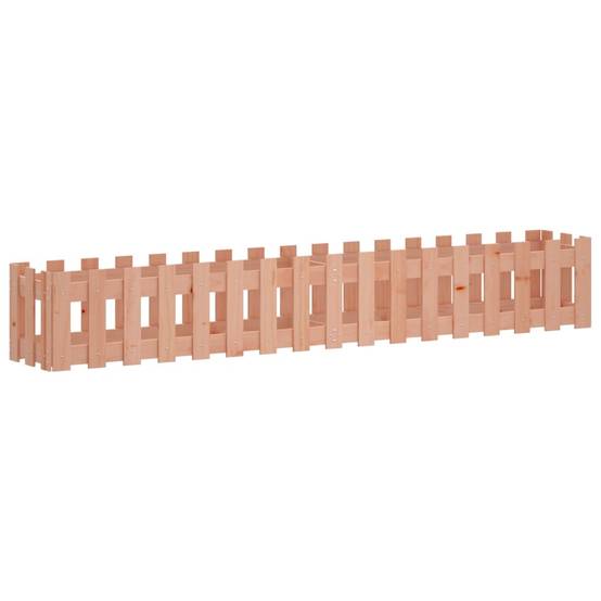 Jardinière | Lit surélevé de jardin design de clôture bois douglas massif - Image 1