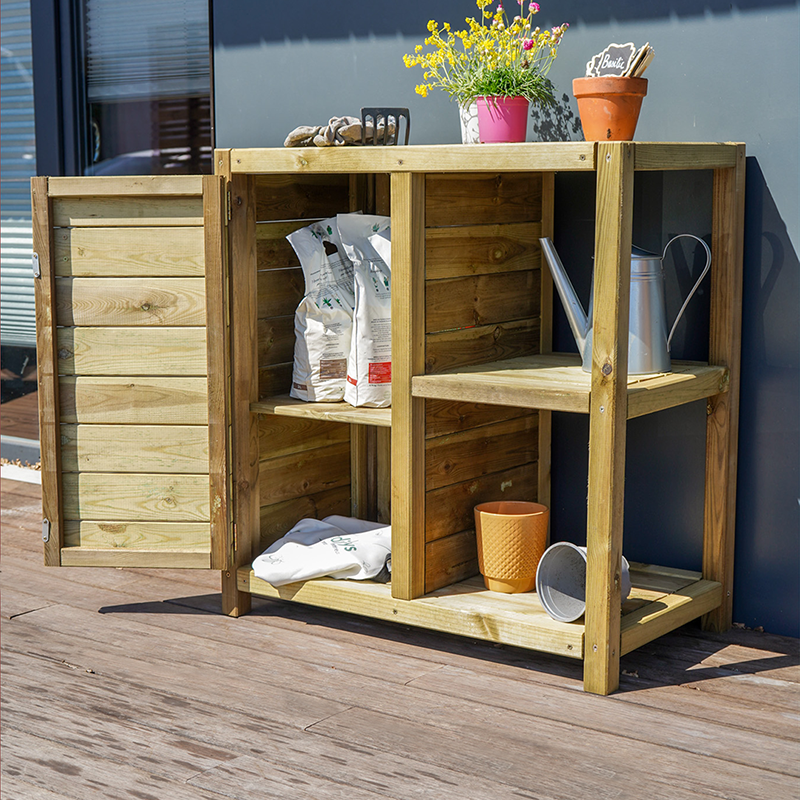 Cerland - TABLE REMPOTAGE BOIS 84X45X86 - Image 4