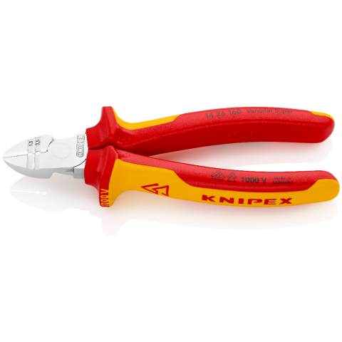 Knipex - Pince à dénuder coupante de côté KNIPEX 14 26 160 - Image 2