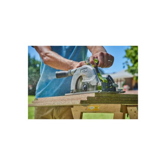 Ryobi - Pack RYOBI Scie circulaire Brushless 18V One+ 60mm R18CS7-0 - 1 batterie 4.0Ah - 1 chargeur rapide 2.0Ah RC18120-140 - Image 5