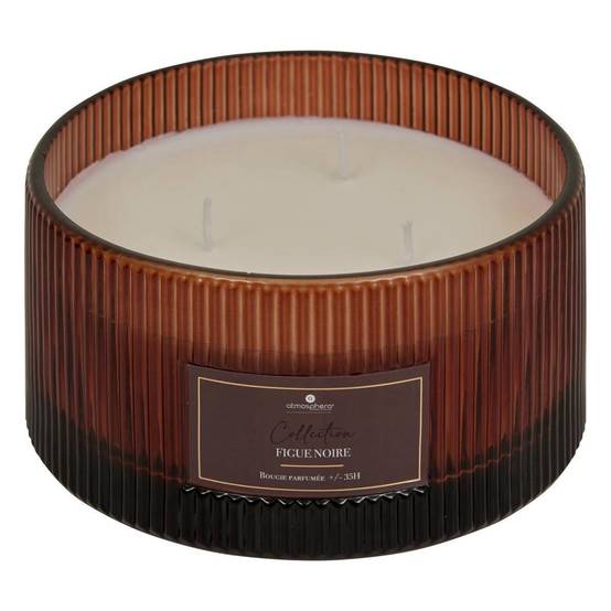 Bougie Parfumée en Verre "Albie" 635g Figue Noire - Image 1