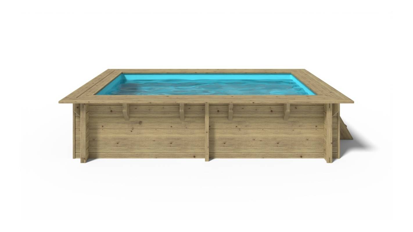 Altanka - Piscine en bois 3,20x2,20 - H.0,70 m - BAS756OSP - Imagen 9
