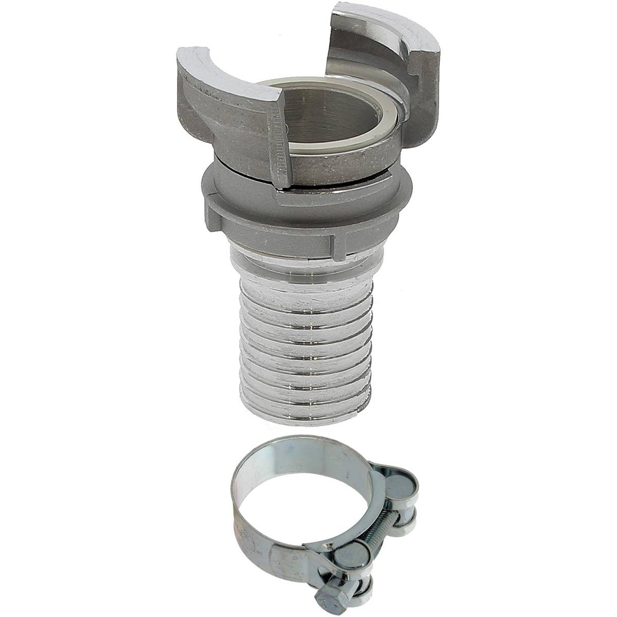 Huggy Tuyaux - Raccord symétrique guillemin, DN 40 x 40 mm, avec collier à tourillon - HUGGY TUYAUX