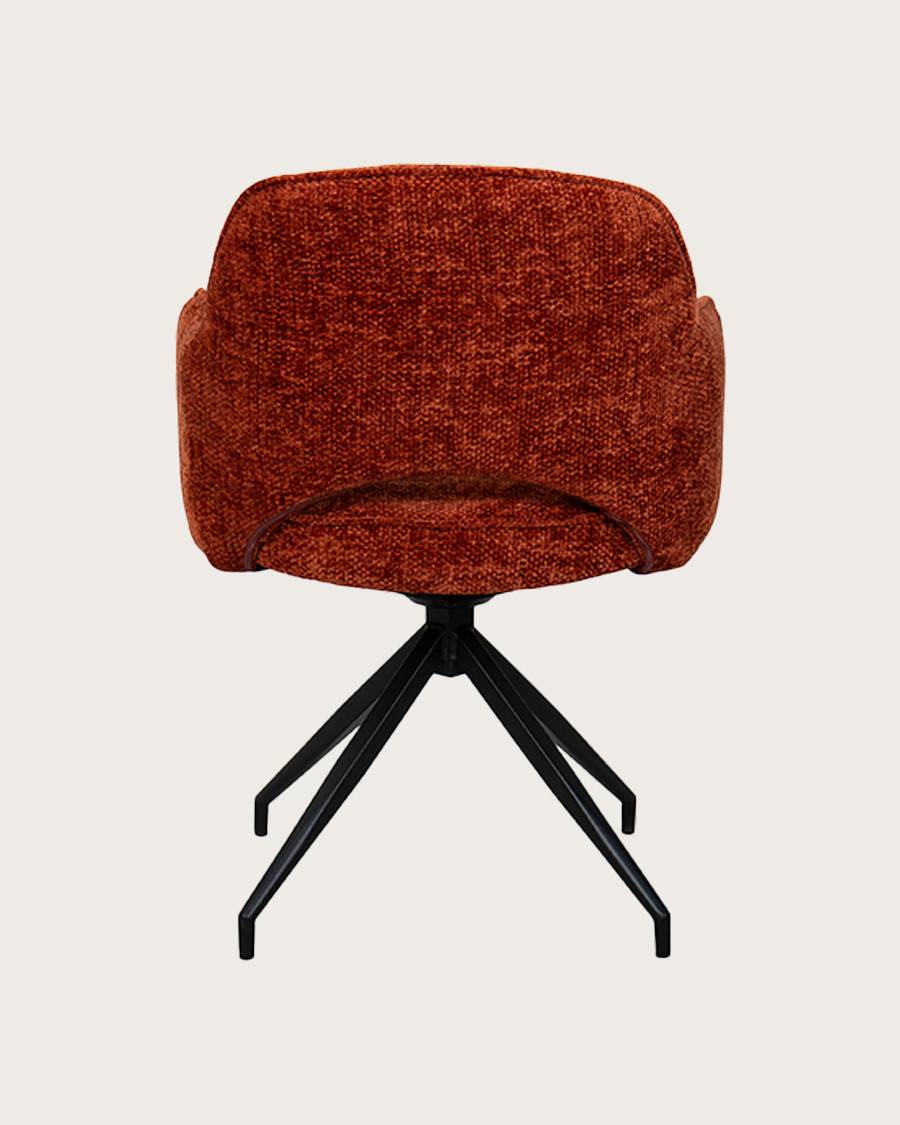 Elba - Lot de 2 chaises en tissu et pieds métal - UNIQKA - Imagen 5