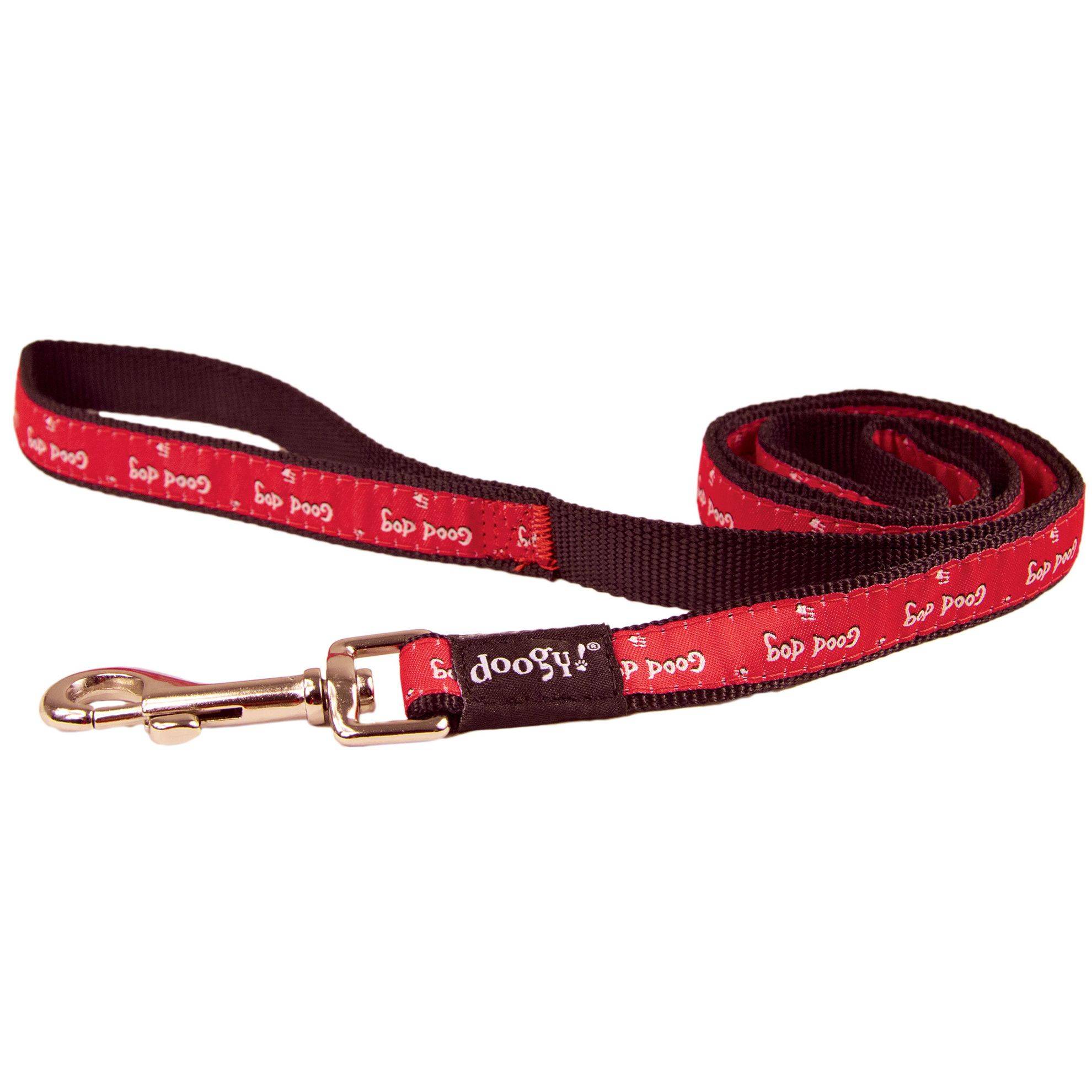 Laisse relax Doogy Good Dog : Rouge DOOGY FASHION