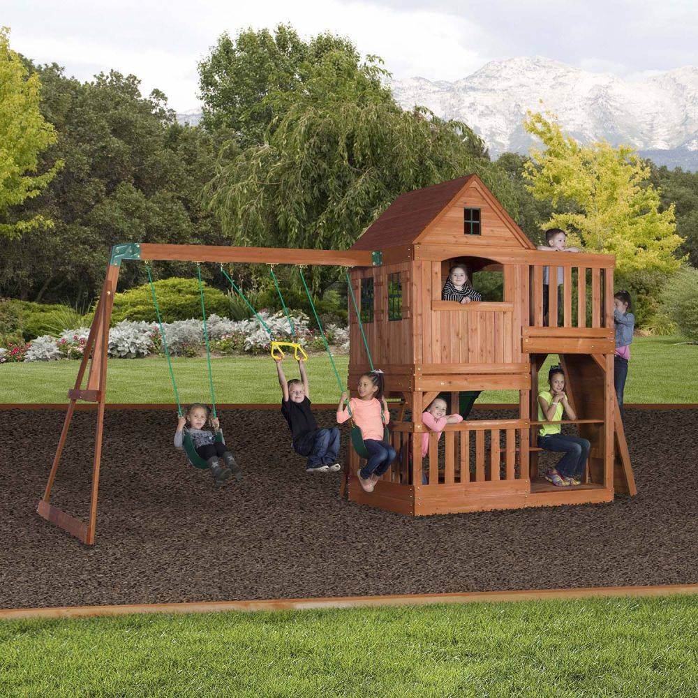 Backyard Discovery - Aire de jeux en bois Pacific View - Imagen 2