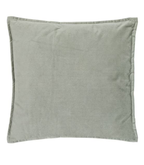 Coussin déhoussable Vert céladon 55 x 55 cm - Image 1