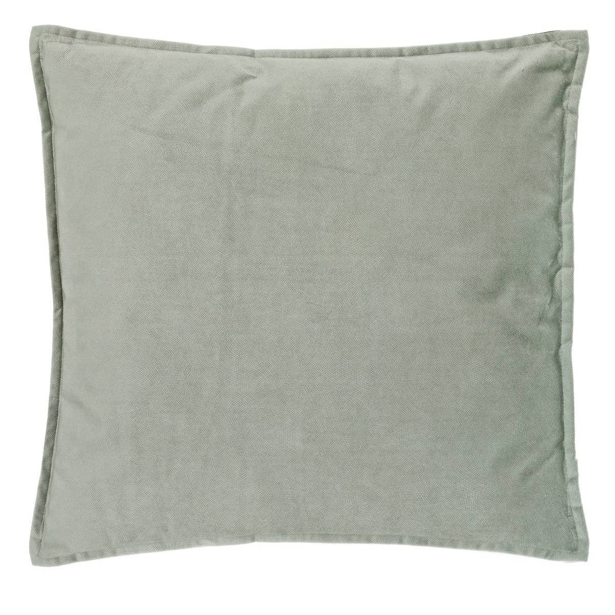 Atmosphera - Coussin "LILOU" coton vert céladon 55x55cm - Atmosphera Créateur d'intérieur - Imagen 1