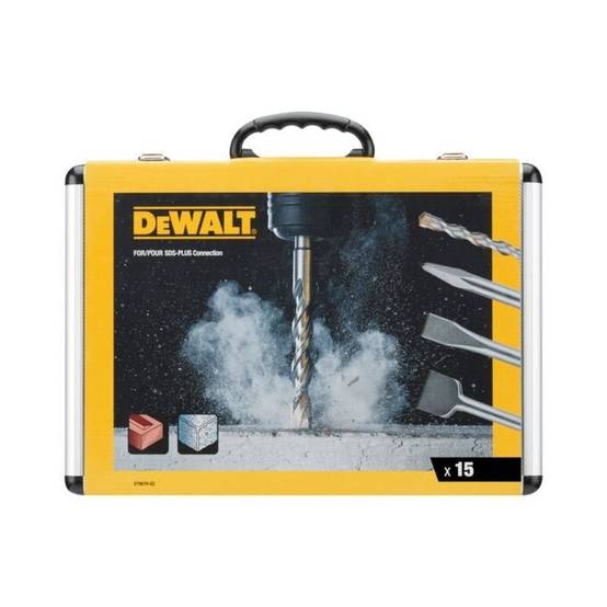 Coffret de 15 forets et burins pour perceuse SDS Plus DEWALT DT9679-QZ Dewalt - Image 2