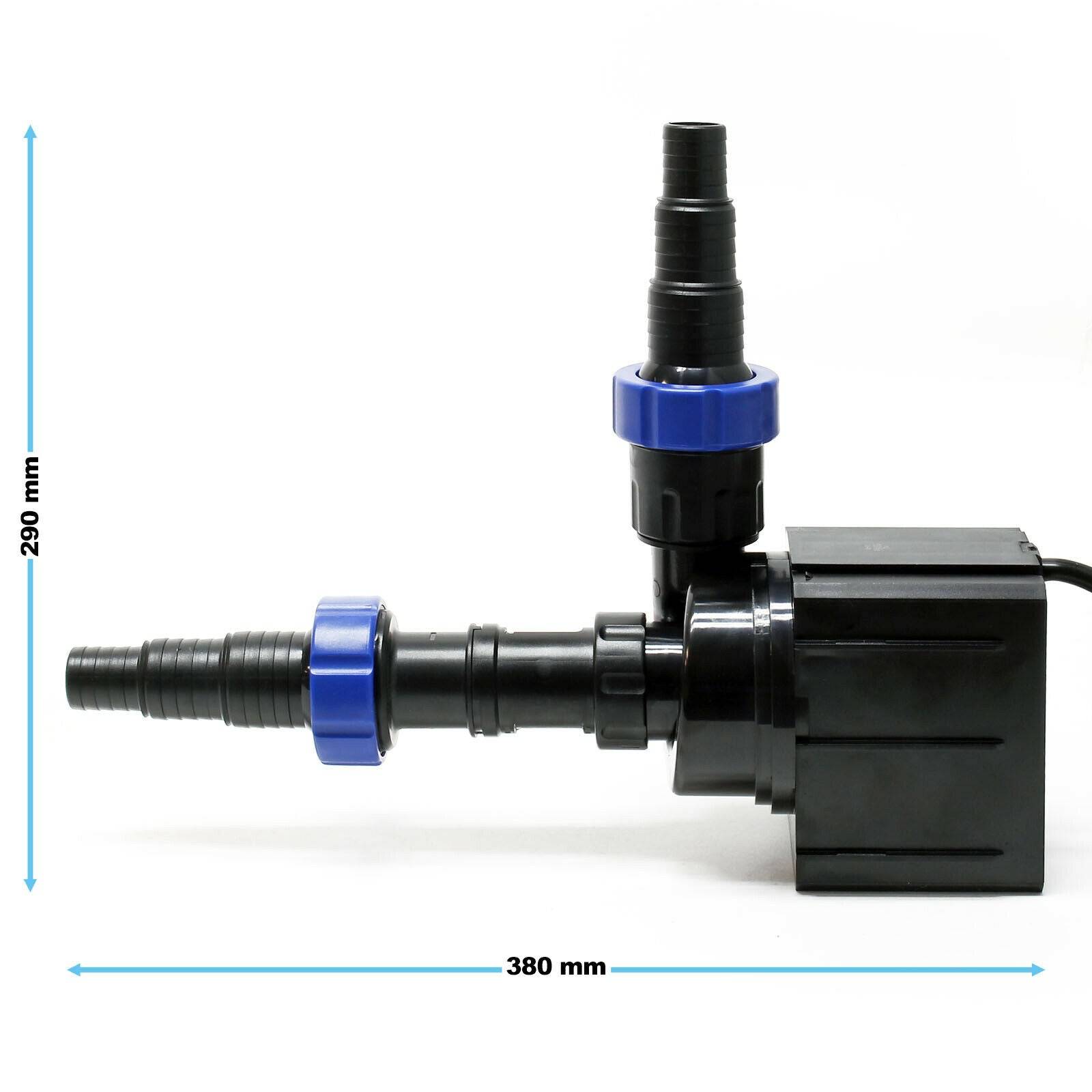 Helloshop26 - Pompe de bassin filtre filtration koi 10000 litres par heure 80 watts - Imagen 2