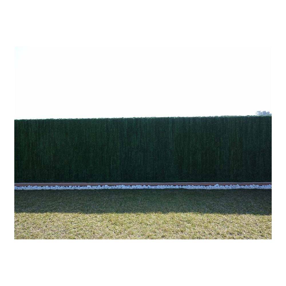 Haie artificielle 126 brins vert sapin en rouleau Ultra 1 x 3 m (Lot de 6) - Imagen 3