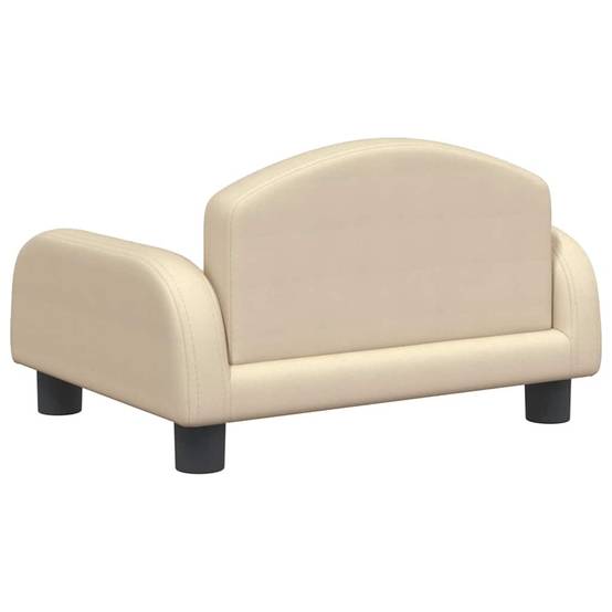 ComfortXL - Canapé pour petit chien en tissu doux structure bois massif salon Crème 50cm – ComfortXL Pet Living - Image 5