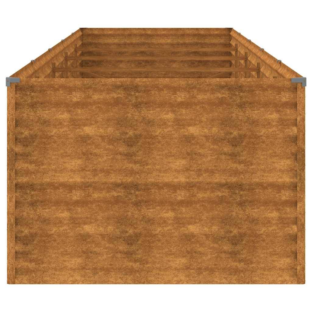 ComfortXL - Carré potager XXL acier Corten 479x100cm pour grand jardin potager – ComfortXL Outdoor Living - Image 5