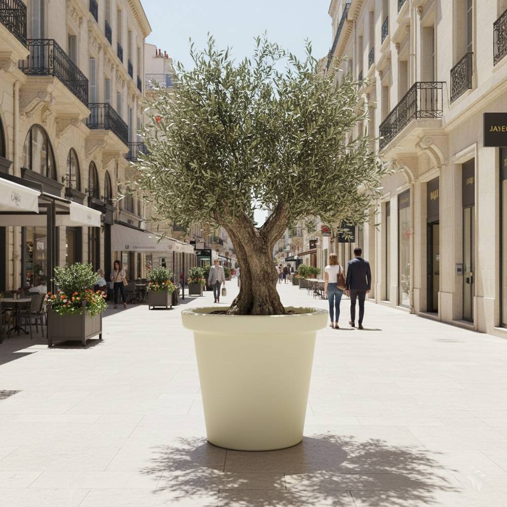 Pot de fleurs 420l delight - plast'up rotomoulage - Image 4