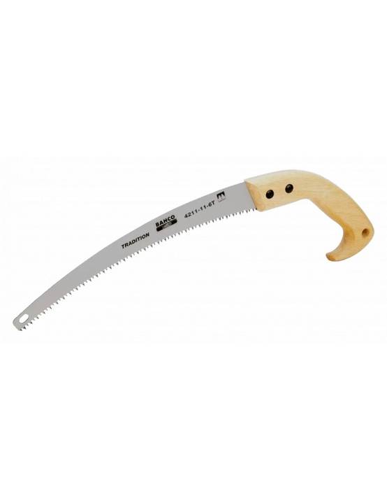Scie arboricole portable à denture réaffûtable avec poignée en bois, 6 dents au pouce, 14' - BAHCO - 4212-14-6T - Image 2