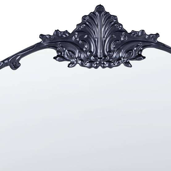 Beliani - Miroir décoratif Métal Noir SOMMANT - 67x3x76- Beliani - Image 5