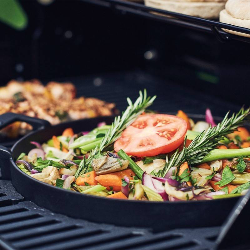 Poêle en fonte pour barbecues - ENDERS - SWITCH GRID - BBQ KANSAS II PRO, MONRO PRO, COLORADO, BOSTON BLACK, CHICAGO, EFLOW - Imagen 3