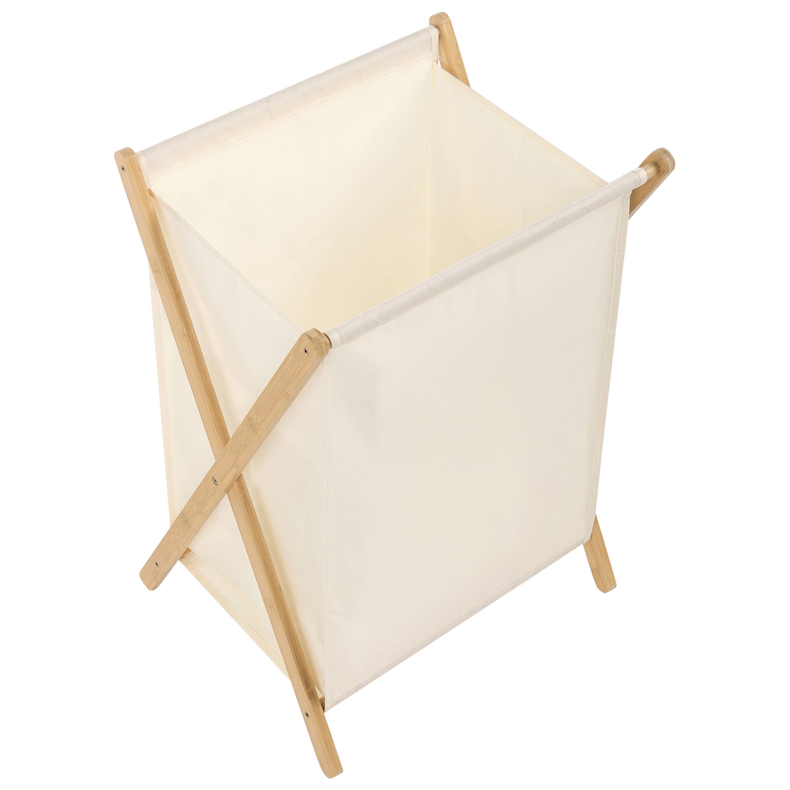 Beliani - Paniers à linge Bambou Marron clair CAHUIL - 47x37x67- Beliani - Image 5