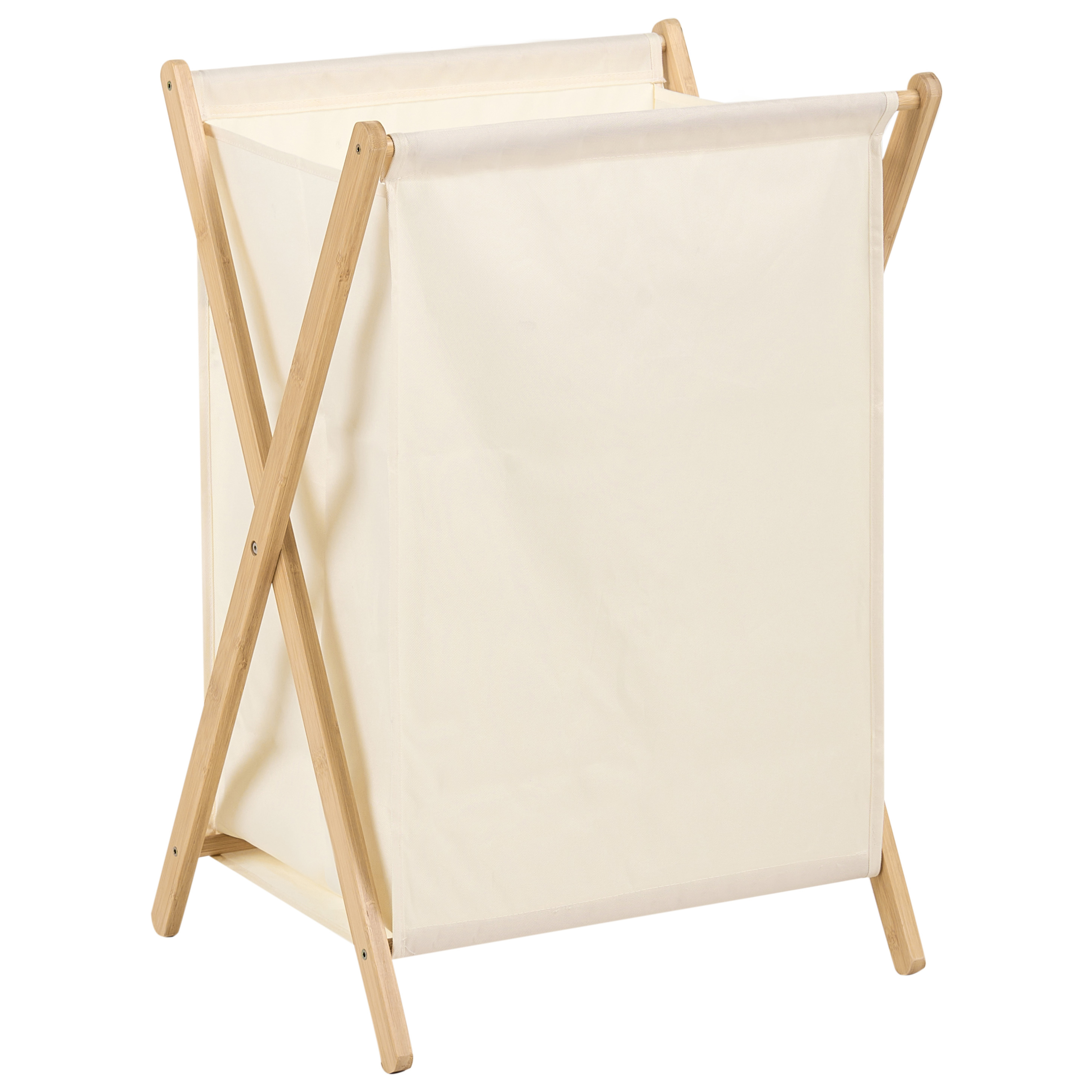 Beliani - Paniers à linge Bambou Marron clair CAHUIL - 47x37x67- Beliani - Image 2