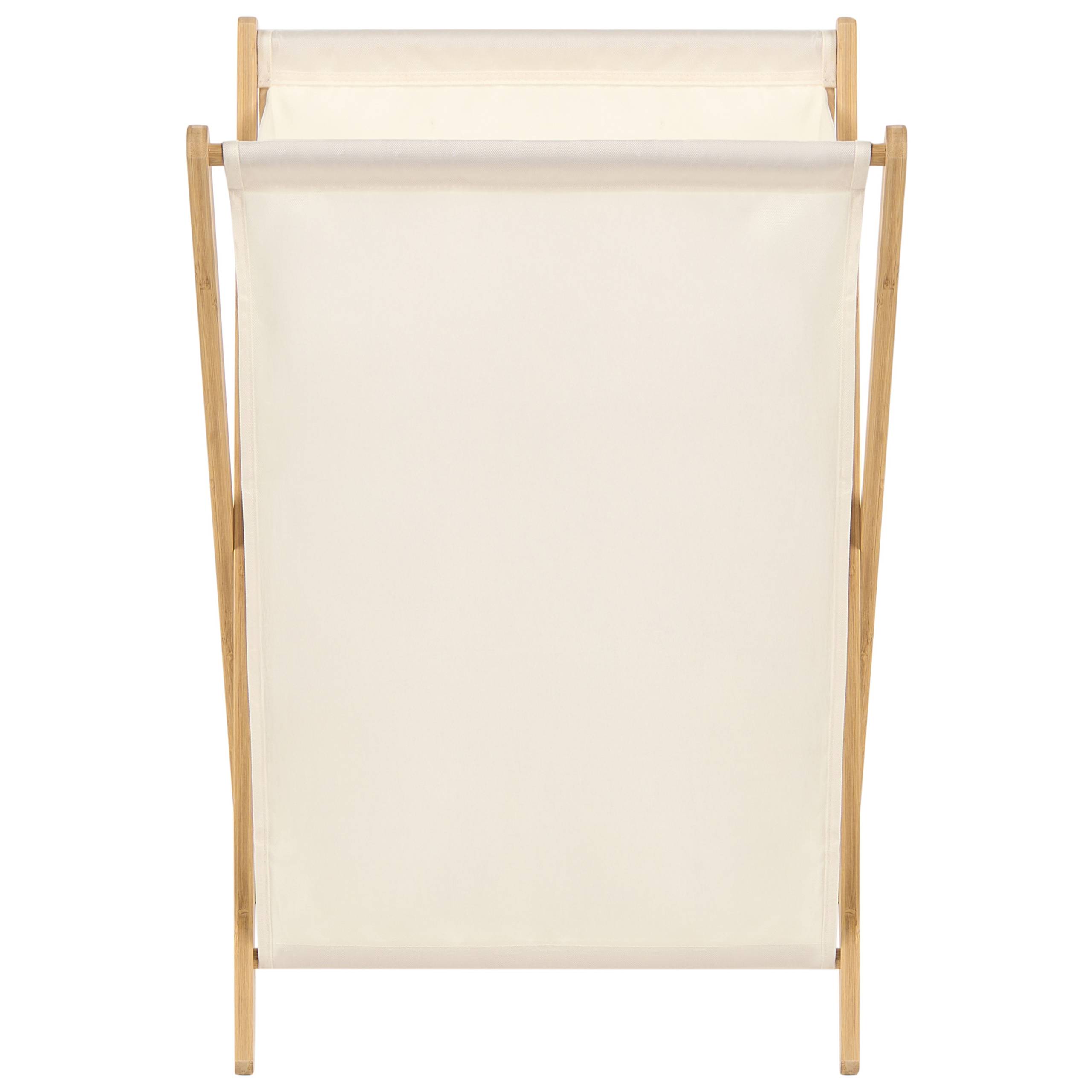 Beliani - Paniers à linge Bambou Marron clair CAHUIL - 47x37x67- Beliani - Image 4