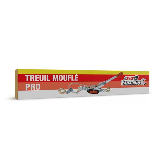 Tire fort - treuil de halage mouflé 4 tonnes Gris - Image 4