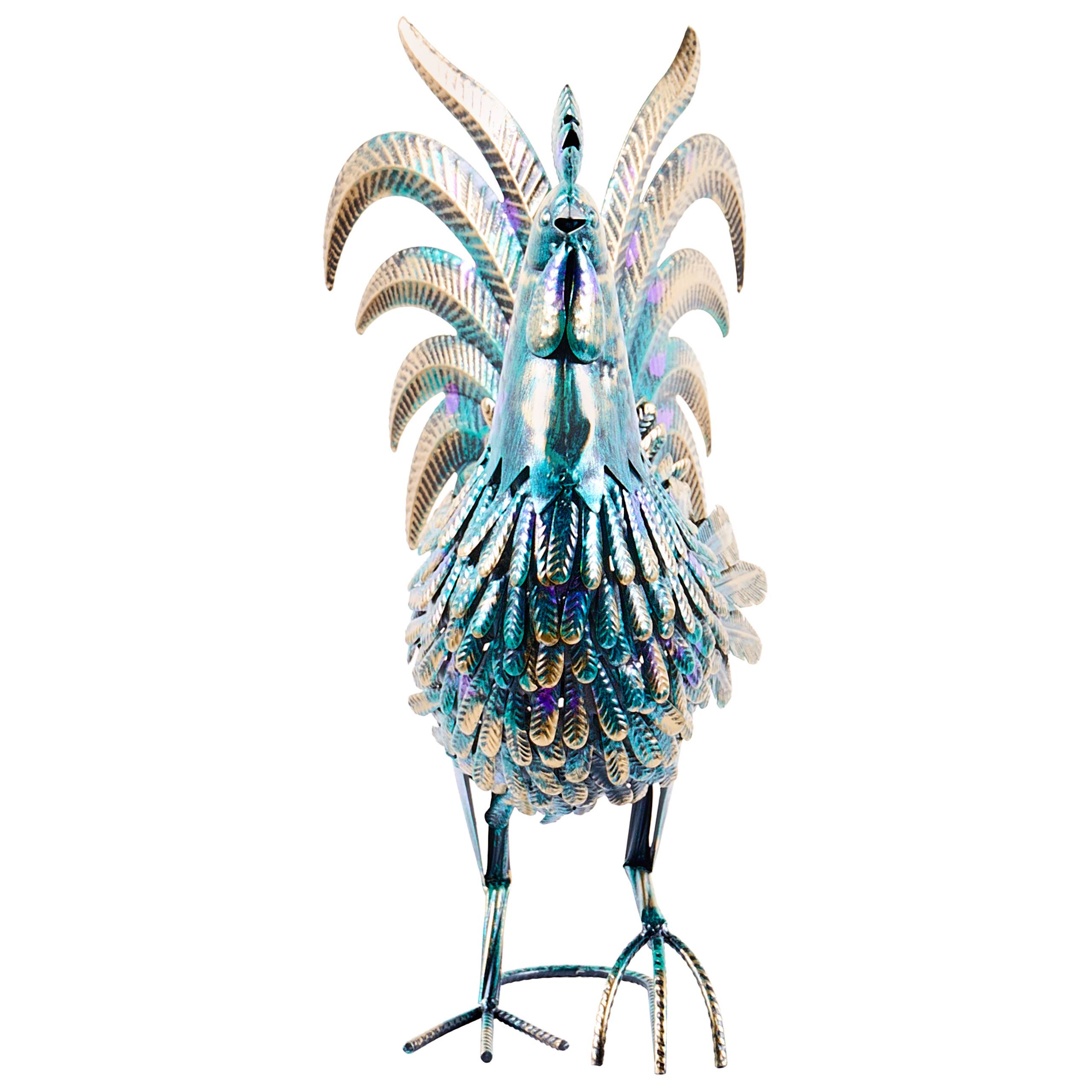 Beliani - Statue de jardin Métal Multicolore SIBULAN - 38x16x43- Beliani - Image 4
