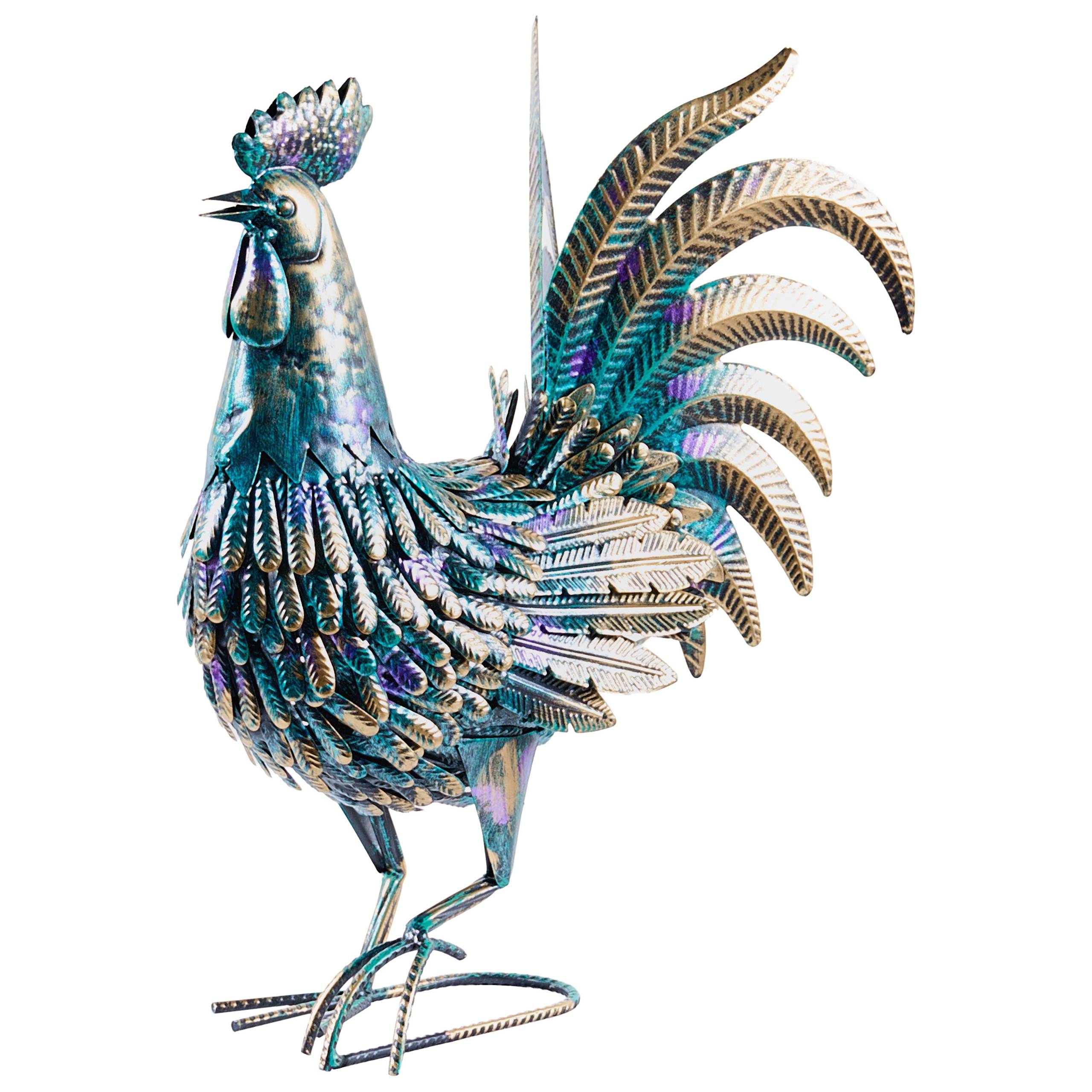 Beliani - Statue de jardin Métal Multicolore SIBULAN - 38x16x43- Beliani - Image 2