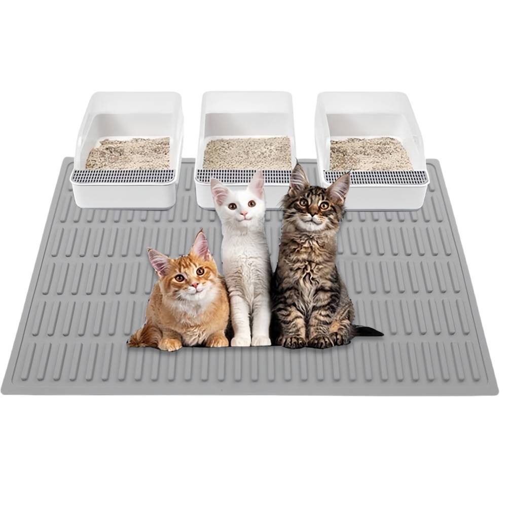 IntiMeg - Tapis de litière en silicone pour chat IntiMeg - Image 1