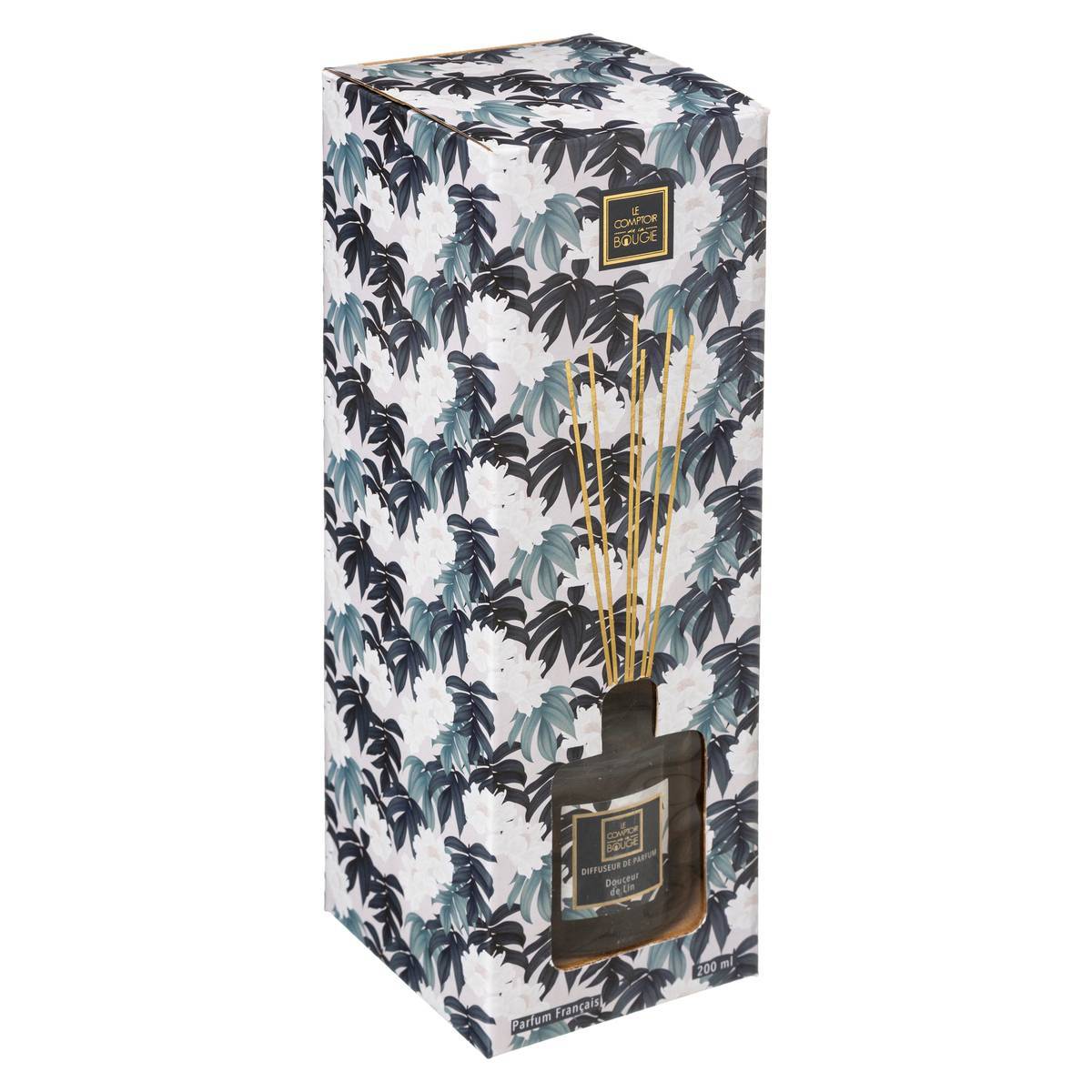 Atmosphera - Diffuseur de parfum Neda 200ml douceur de lin - Atmosphera Créateur d'intérieur - Imagen 2