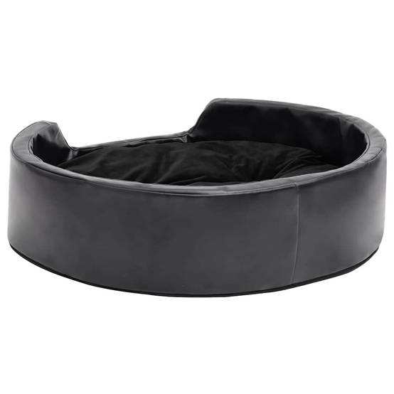 Vidaxl - Lit pour chiens Noir 69x59x19 cm Peluche et similicuir vidaXL 171261 - Imagen 6