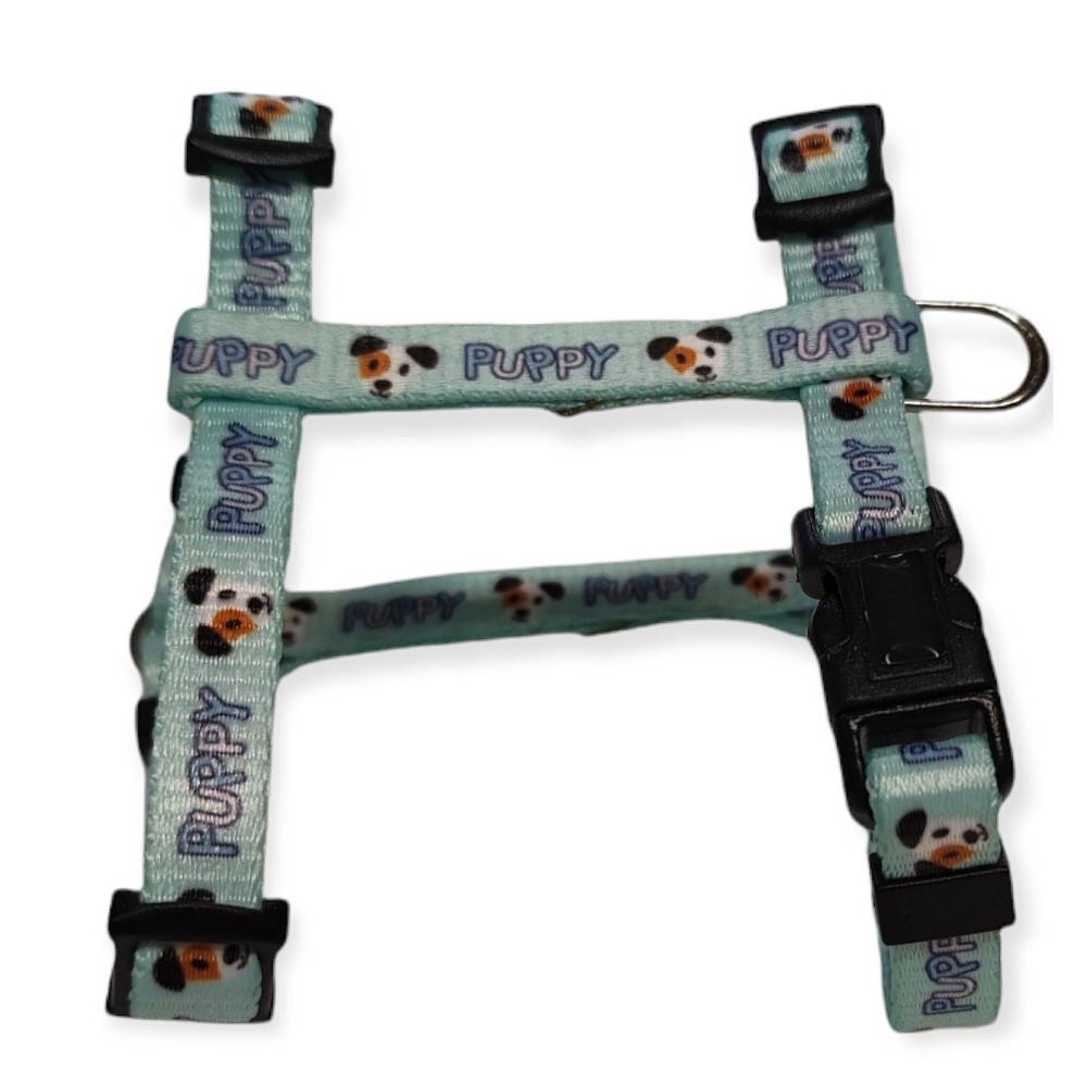 animallparadise - Harnais bleu PUPPY MASCOTTE xs 8 mm 18 à 29 cm pour chiots - Imagen 3