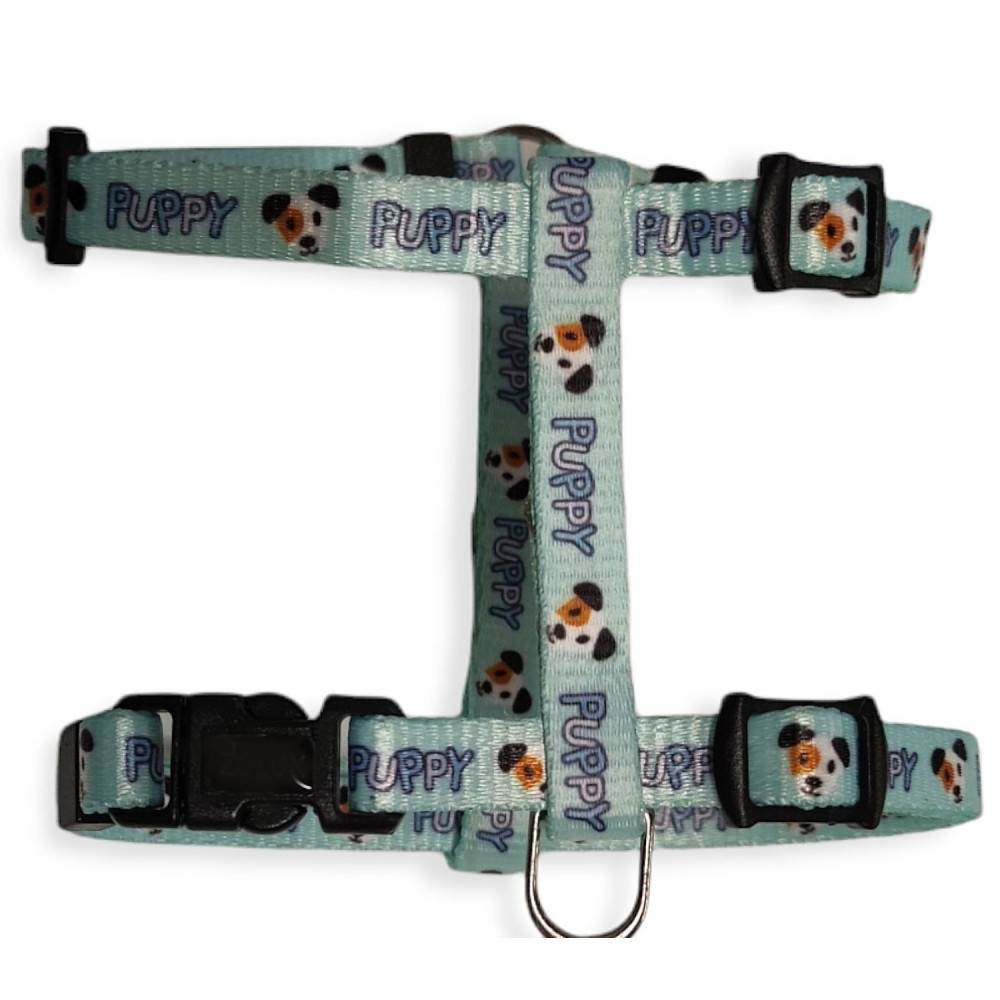 animallparadise - Harnais bleu PUPPY MASCOTTE xs 8 mm 18 à 29 cm pour chiots - Imagen 1