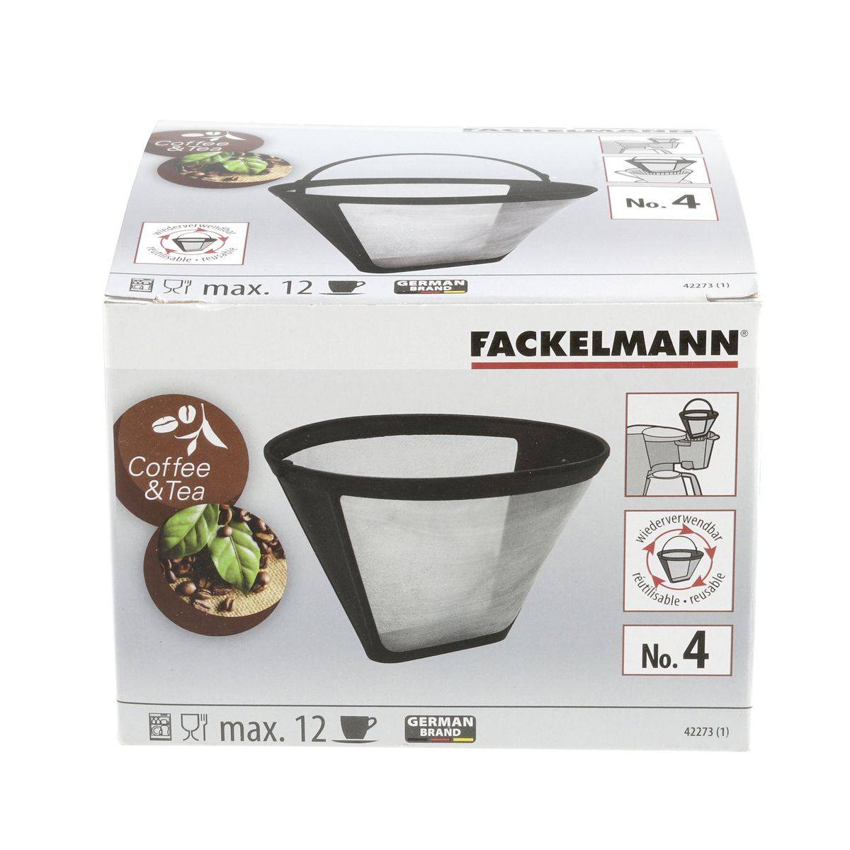 Filtre à café réemployable GR4 Fackelmann - Image 5