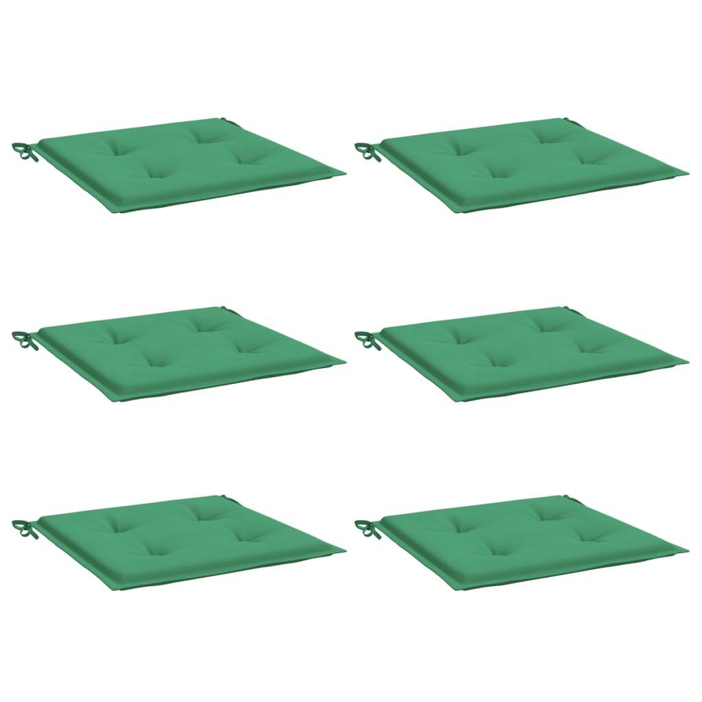 PANGIVO - Coussins de chaise jardin tissu oxford vert 50 x 50 x 4 cm - PANGIVO - Image 3