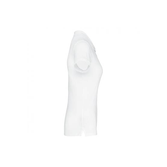 Polo de travail piqué femme Kariban 100% coton Blanc L - Image 3