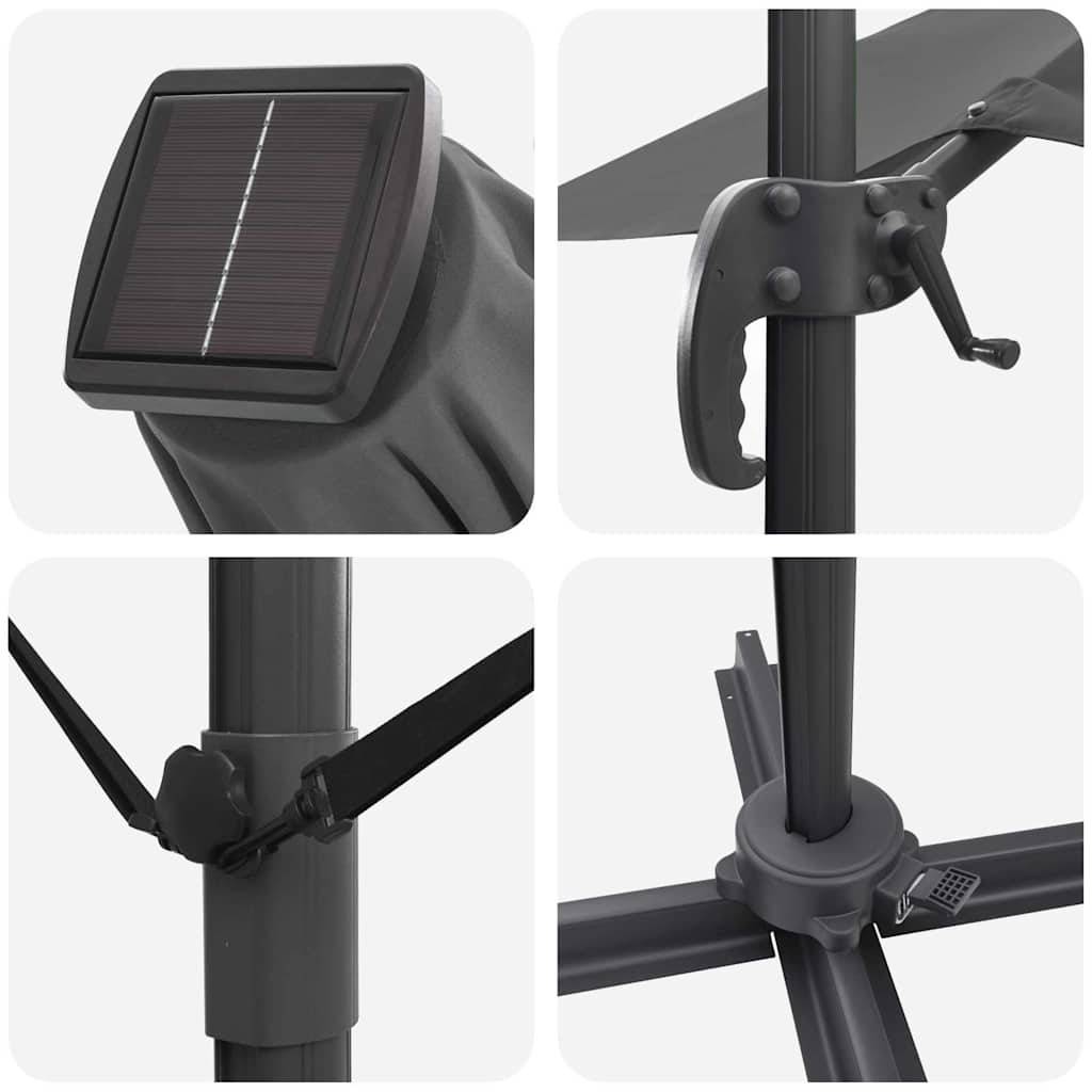 Maison Chic - Parasol de jardin | Parasol d'extérieur | Parasol Anthracite 352 x 251 x 265 cm Polyester et Aluminium Maison Chic - Image 8
