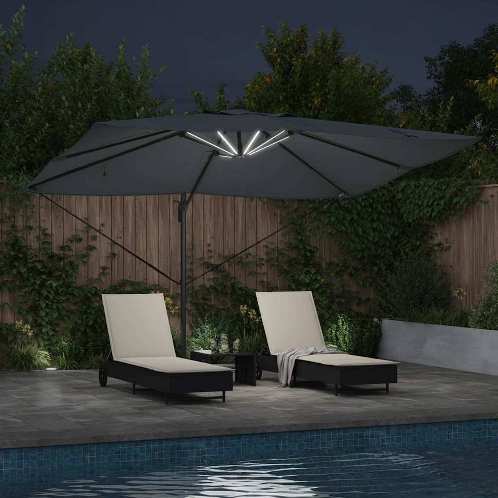 Maison Chic - Parasol de jardin | Parasol d'extérieur | Parasol Anthracite 352 x 251 x 265 cm Polyester et Aluminium Maison Chic - Image 4