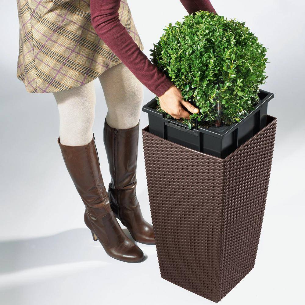 Lechuza - Cubico Cottage 30 - kit complet, moka 56 cm Lechuza - Imagen 2